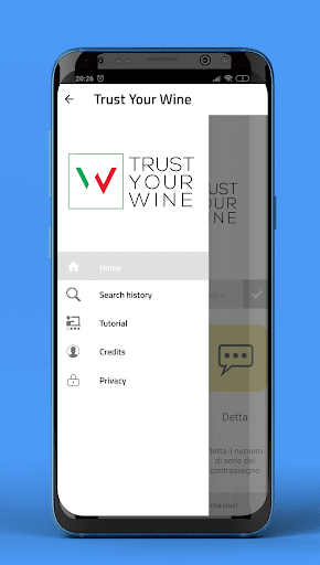 Android application Trust Your Wine screenshort