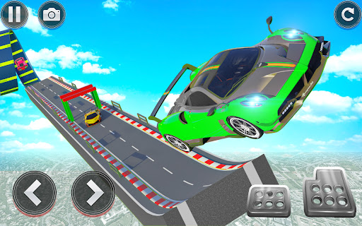 Mega Ramp Car Stunt Race Game apkpoly screenshots 17