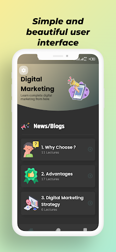 Screenshot of Learn Digital Marketing