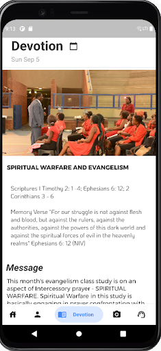 The COP Evangelism Ministry Screen 2