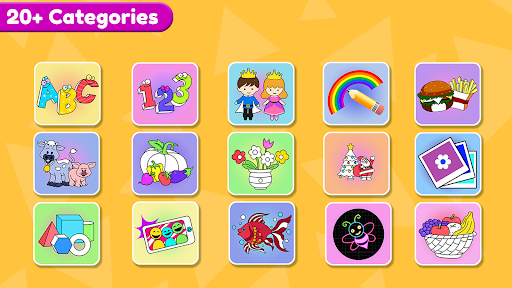 Screenshot of Kids Fun Coloring Adventure