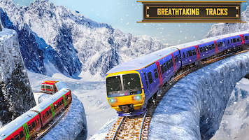 Snow Train Simulator Games 3D