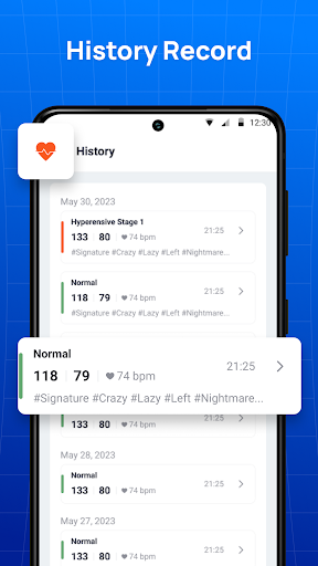 Blood Sugar & Pressure Tracker Screenshot 4 - AppWisp.com