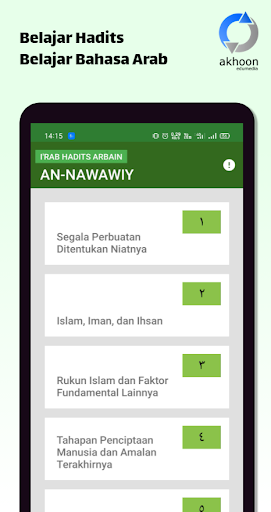Irab Arbain An-Nawawiy Screen 2