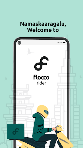 Android application Flocco Rider screenshort