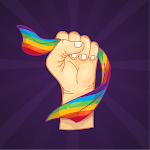 Cover Image of Download LGBT Stickers  APK