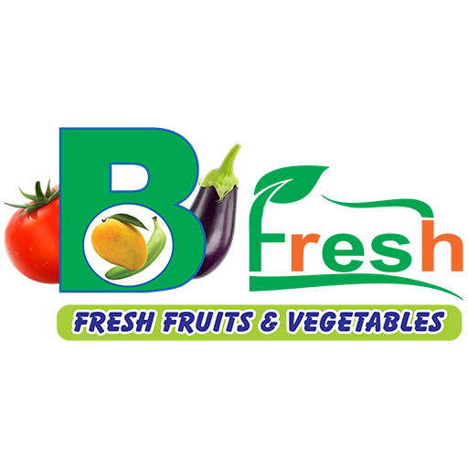 B FRESH FRUITS AND VEGETABLES logo