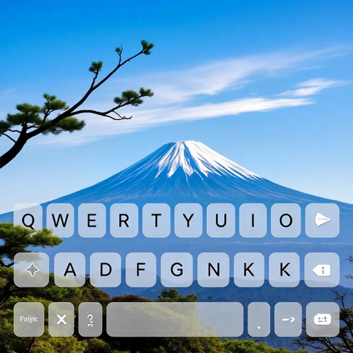 Keyboard Theme Photo Wallpaper Logo
