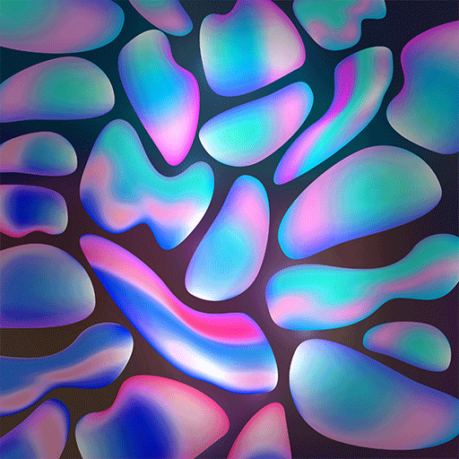 Colorful Hologram - Wallpaper logo