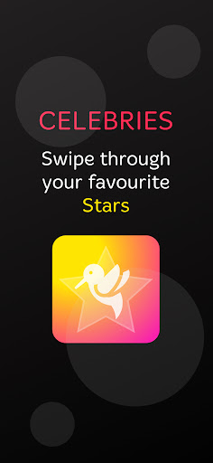Android application Celebrities -Swipe Celebrities screenshort
