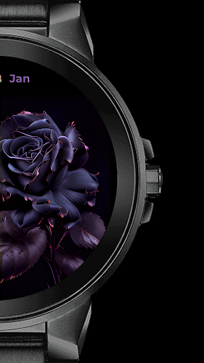 Golden Rose - Watch Face Screen 3