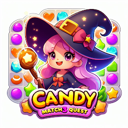 รูปไอคอน Candy Match3 Quest