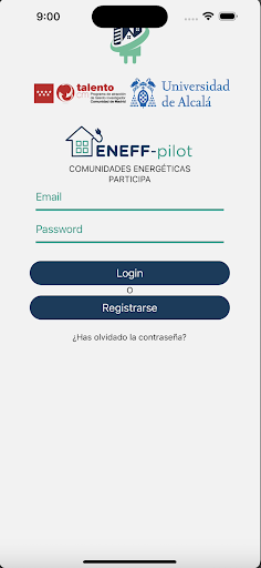 Android application EneffPilot screenshort