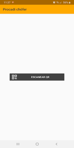 Android application Procadi choferes screenshort