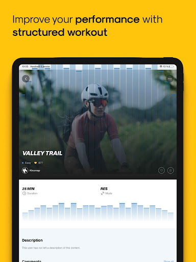 Kinomap: Ride Run Row Indoor screenshot 22