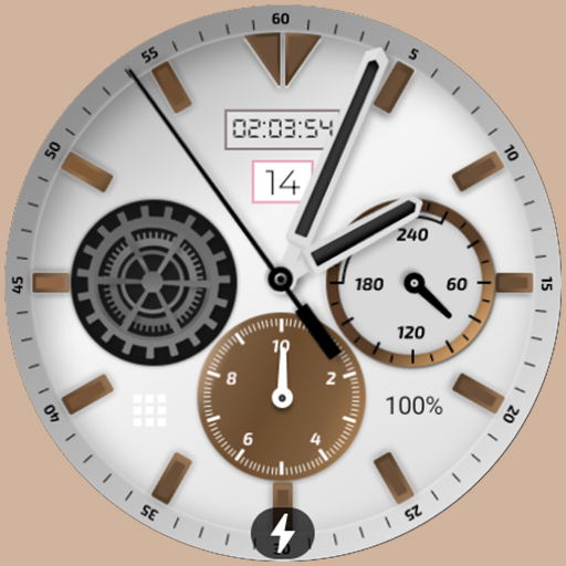 G004 Open Heart Watch Face Logo