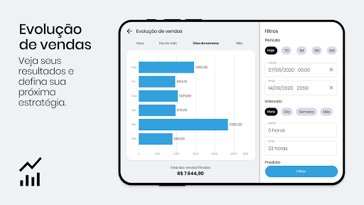 Android application RC vendas screenshort