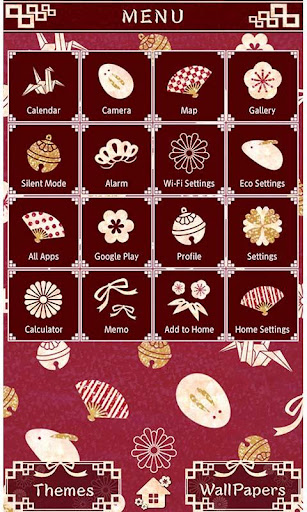 Japanesque Wrapping Paper Screen 3