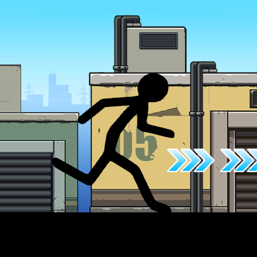 Stickman Crazy Runner logo