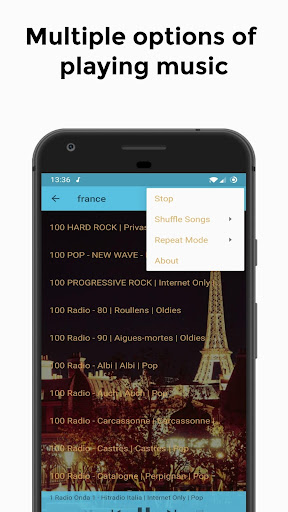 France Hits Music Radio Online Screen 2