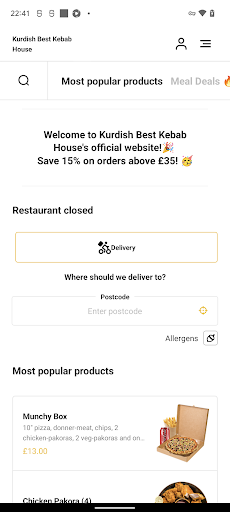 Kurdish Best Kebab House Screen 3