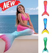Mermaid Photo Effect - Mermaid Tail Costumes Edit