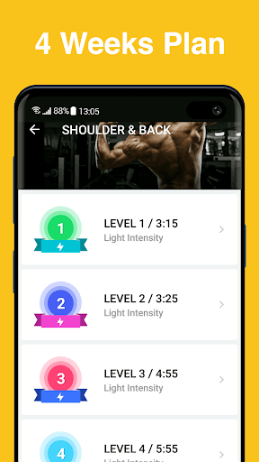 Home Fitness - No equipment Screen 2