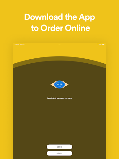 Screenshot of Oasis Grill