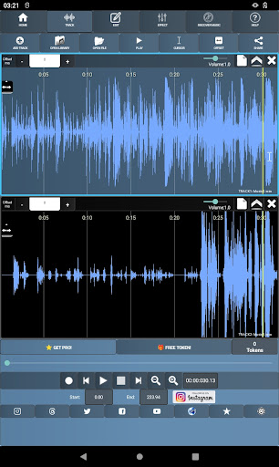 Screenshot Audiosdroid Audio Studio