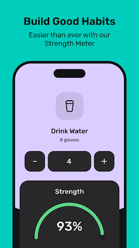 Android application Motivated: Habit Tracker screenshort