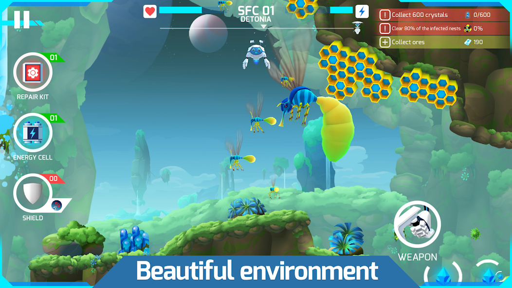 Mike the Planet Miner 1.0.35.07086 APK + Mod (Unlimited money) untuk android