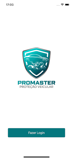 Android application PROMASTER PROTEÇÃO VEICULAR screenshort