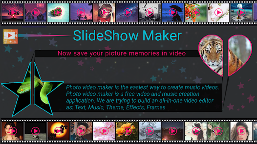 Photo video maker with music screenshots 1