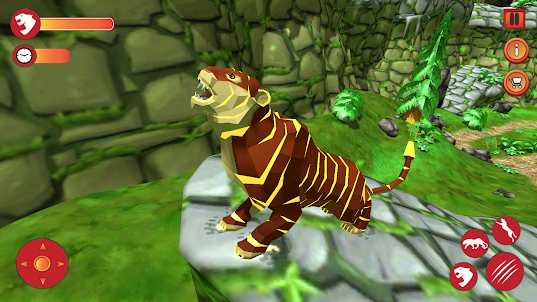 Tiger simulator animal game