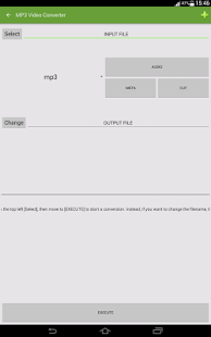 MP3 Video Converter Ekran görüntüsü