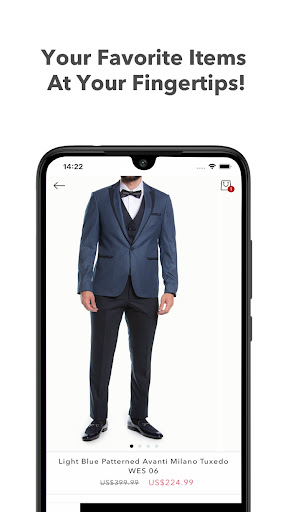 Avanti Milano Menswear Screenshot 3 - AppWisp.com