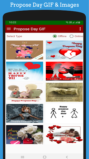 Propose Day GIF Screen 2