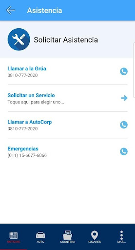 My AutoCorp Screen 2
