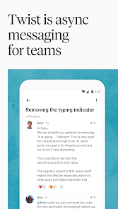 Twist: Team Messaging  screenshots 1