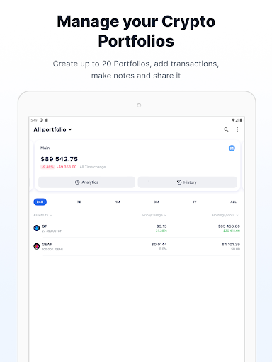 Dropstab Crypto and Portfolio