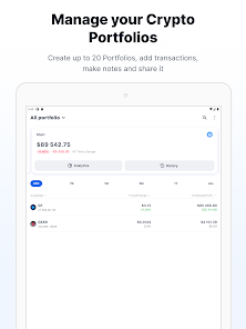 Imágen 21 Dropstab: Crypto & Portfolio android