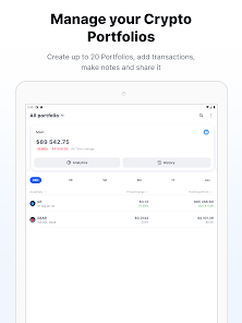 Screenshot 21 Dropstab: Crypto & Portfolio android