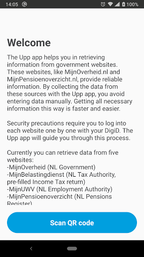 Android application S&P Upp screenshort