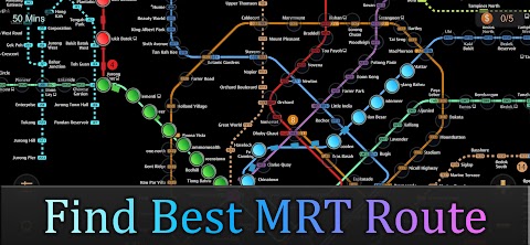 Singapore MRT Route 新加坡地铁(Pro)のおすすめ画像1