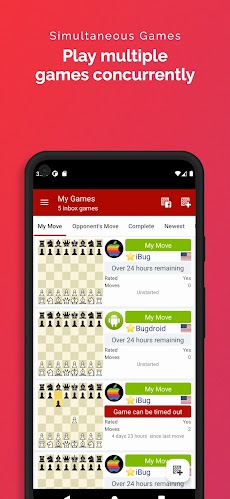 Play Chess on RedHotPawnのおすすめ画像4