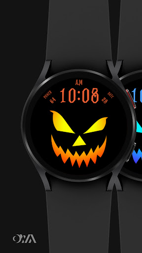 Android application Halloween Watch Face 048 screenshort