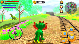 Jurassic Dilophosaurus - Screenshot 1