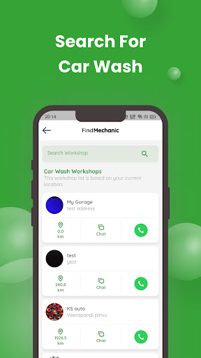 Find Mechanic Screen 2