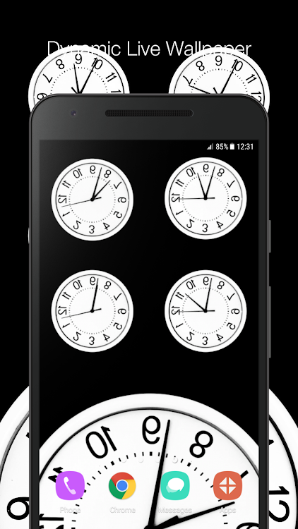 Clock Live Wallpaper - 2.7 - (Android)