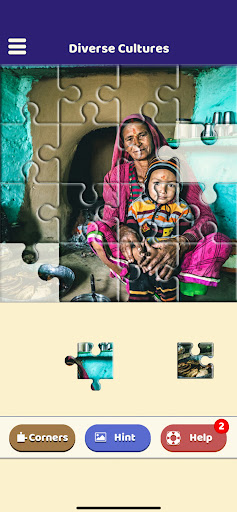 Diverse Cultures Puzzle Screen 2
